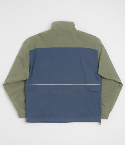 New Balance Numeric Waterproof Jacket - Khaki / Blue