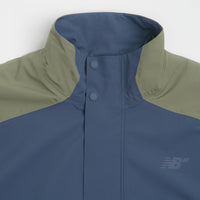 New Balance Numeric Waterproof Jacket - Khaki / Blue thumbnail
