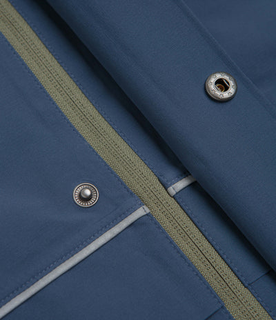 New Balance Numeric Waterproof Jacket - Khaki / Blue