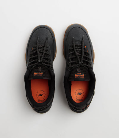 New Balance Numeric x flatspot 440 V2 Trail Shoes - Black / Safety Orange