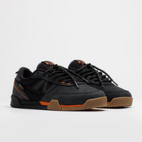 New Balance Numeric x flatspot 440 V2 Trail Shoes - Black / Safety Orange thumbnail