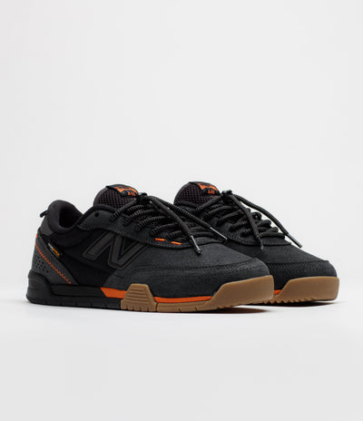 New Balance Numeric x flatspot 440 V2 Trail Shoes - Black / Safety Orange