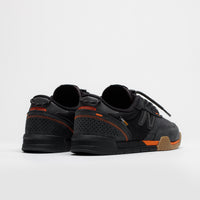 New Balance Numeric x flatspot 440 V2 Trail Shoes - Black / Safety Orange thumbnail