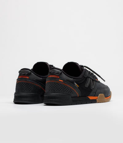 New Balance Numeric x flatspot 440 V2 Trail Shoes - Black / Safety Orange