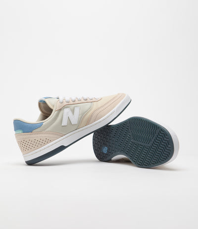 New Balance Numeric x Welcome 440 Shoes - Sea Salt / Red