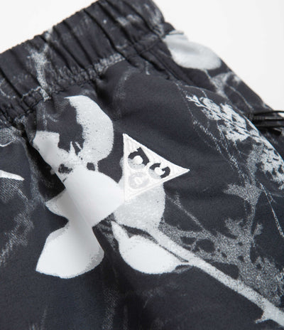 Nike ACG All Over Print Trail Shorts - Black / Anthracite / Summit White