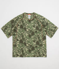 Nike ACG AOP Chinati T-Shirt  in Light Khaki and Cargo Khaki / Summit White