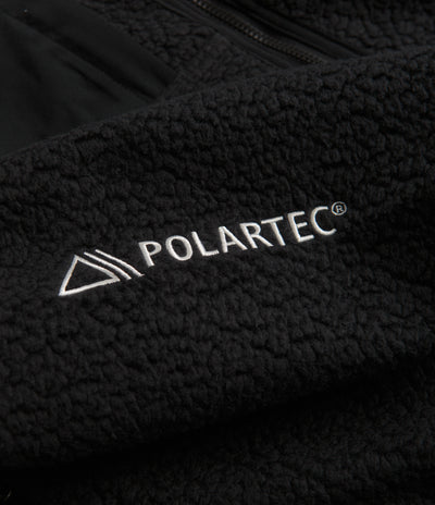 Nike ACG Arctic Wolf Full Zip Fleece in Black and Anthracite / Summit White
