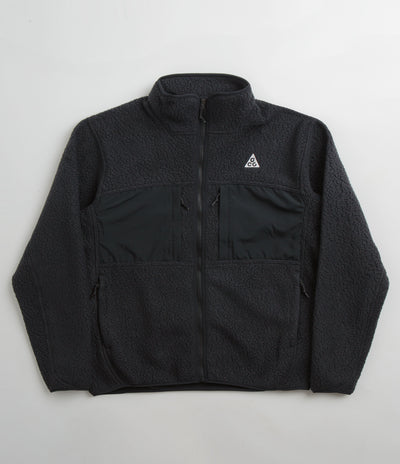 Nike ACG Arctic Wolf Full Zip Fleece in Black and Anthracite / Summit White