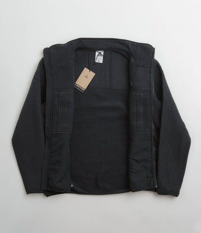 Nike ACG Arctic Wolf Full Zip Fleece in Black and Anthracite / Summit White