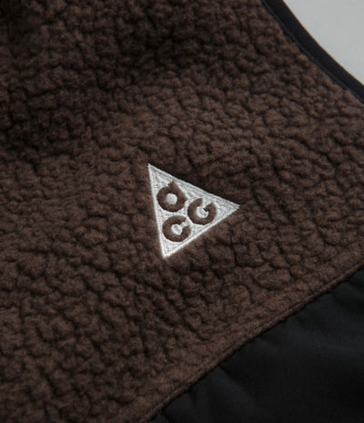 Nike ACG Arctic Wolf Vest in Baroque Brown and Black / Summit White