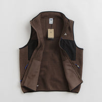 Nike ACG Arctic Wolf Vest in Baroque Brown and Black / Summit White thumbnail