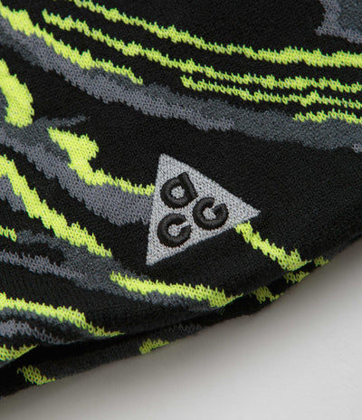 Nike ACG Big Bend Peak Beanie - Dark Smoke Grey / Black / Reflective Silver