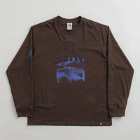 Nike ACG Bridge of Gods Long Sleeve T-Shirt in Baroque Brown thumbnail