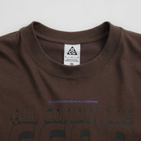 Nike ACG Bridge of Gods Long Sleeve T-Shirt in Baroque Brown thumbnail