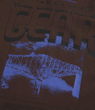Nike ACG Bridge of Gods Long Sleeve T-Shirt in Baroque Brown