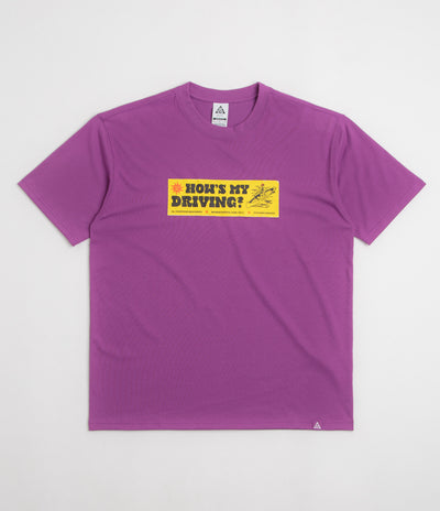 Nike ACG Canoe Sticker T-Shirt - Bold Berry