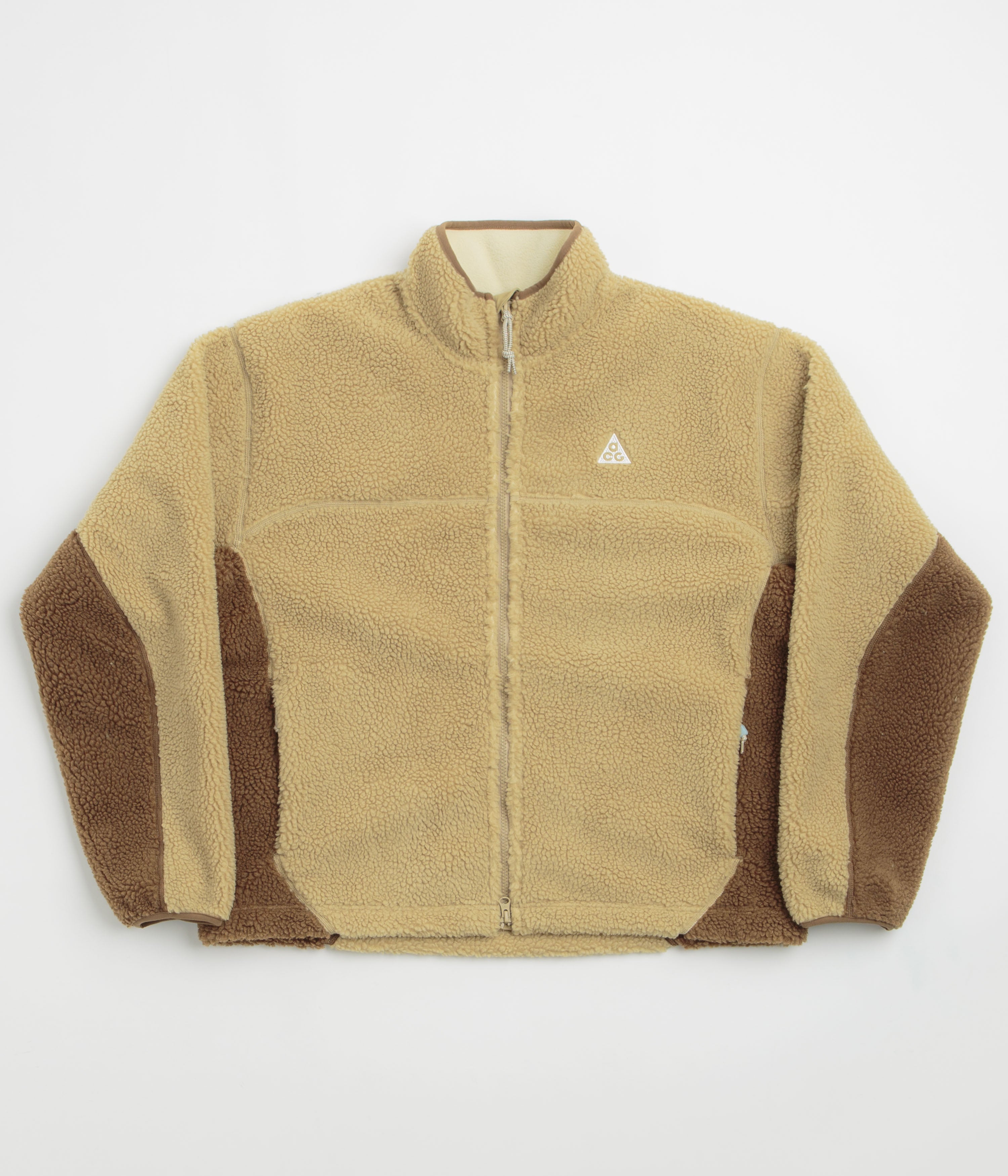 Nike ACG Canwell Glacier Fleece in Parachute Beige and Summit White