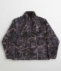 Nike ACG Canwell Glacier Windproof Fleece in Dark Raisin and Black / Black / Summit White