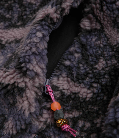 Nike ACG Canwell Glacier Windproof Fleece in Dark Raisin and Black / Black / Summit White