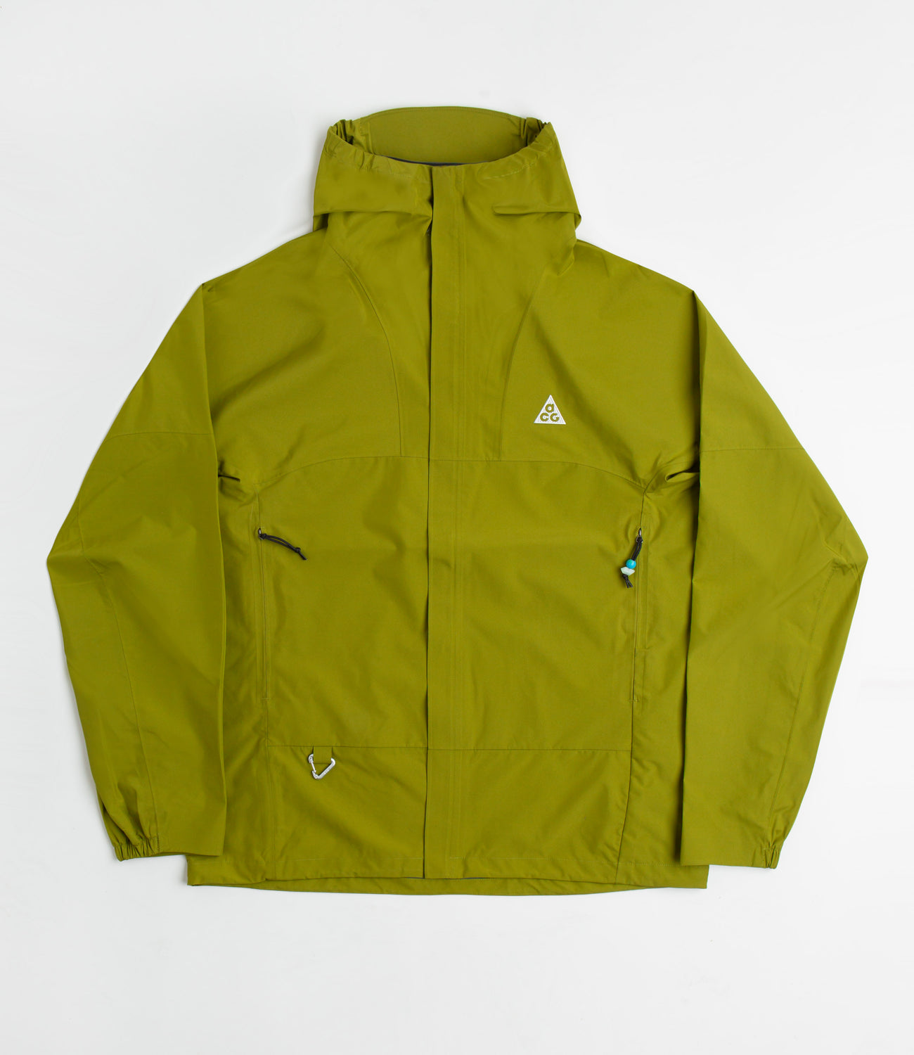 Nike ACG Cascade Rains Full Zip Jacket - Moss / Summit White | flatspot