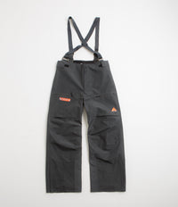 Nike ACG Chena Vortex Bib Pants in Anthracite and Anthracite / Summit White
