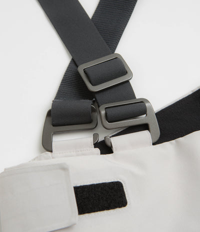 Nike ACG Chena Vortex Bib Pants in Light Orewood Brown and Anthracite / Summit White