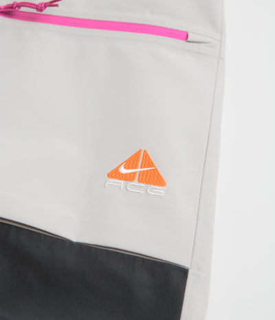 Nike ACG Chena Vortex Bib Pants in Light Orewood Brown and Anthracite / Summit White