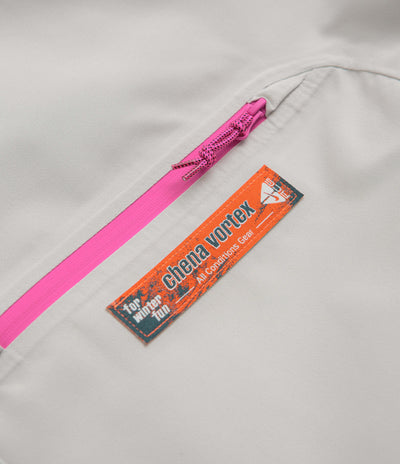 Nike ACG Chena Vortex Bib Pants in Light Orewood Brown and Anthracite / Summit White