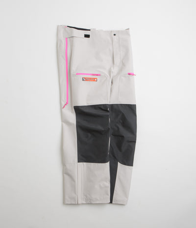 Nike ACG Chena Vortex Bib Pants in Light Orewood Brown and Anthracite / Summit White