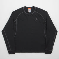 Nike ACG Chinati Long Sleeve T-Shirt in Black and Anthracite / Summit White thumbnail