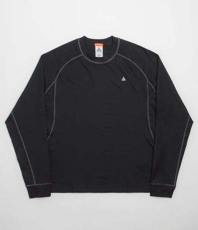 Nike ACG Chinati Long Sleeve T-Shirt in Black and Anthracite / Summit White