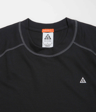 Nike ACG Chinati Long Sleeve T-Shirt in Black and Anthracite / Summit White