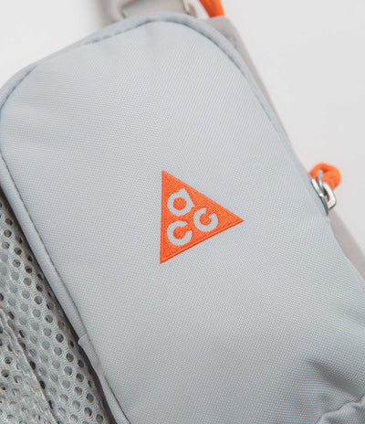 Nike ACG Daymax Crossbody Bag in College Grey and Grey Fog / Safety Orange