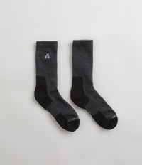 Nike ACG Everyday Cushioned Crew Socks in Anthracite and Volt / Black / Summit White