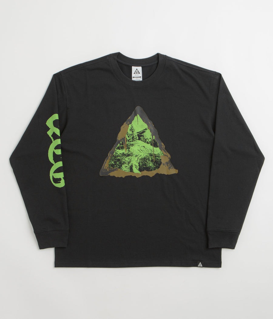 Nike ACG Folklore Long Sleeve T-Shirt in Black