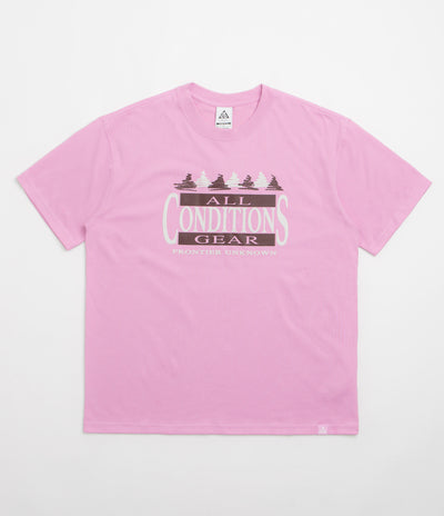 Nike ACG Frontier T-Shirt in Beyond Pink