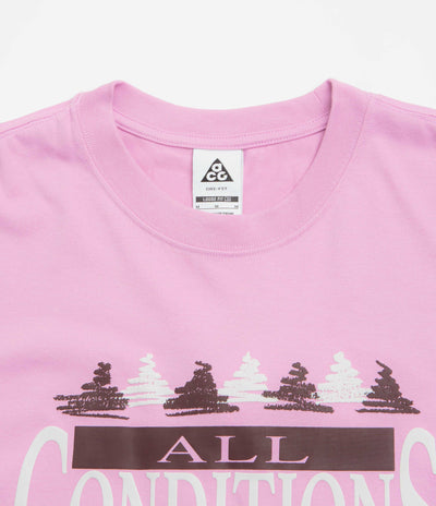 Nike ACG Frontier T-Shirt in Beyond Pink