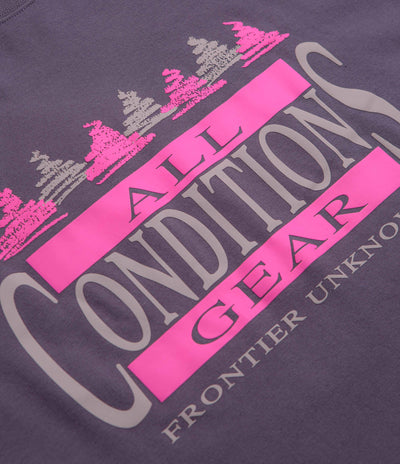 Nike ACG Frontier T-Shirt in Dark Raisin