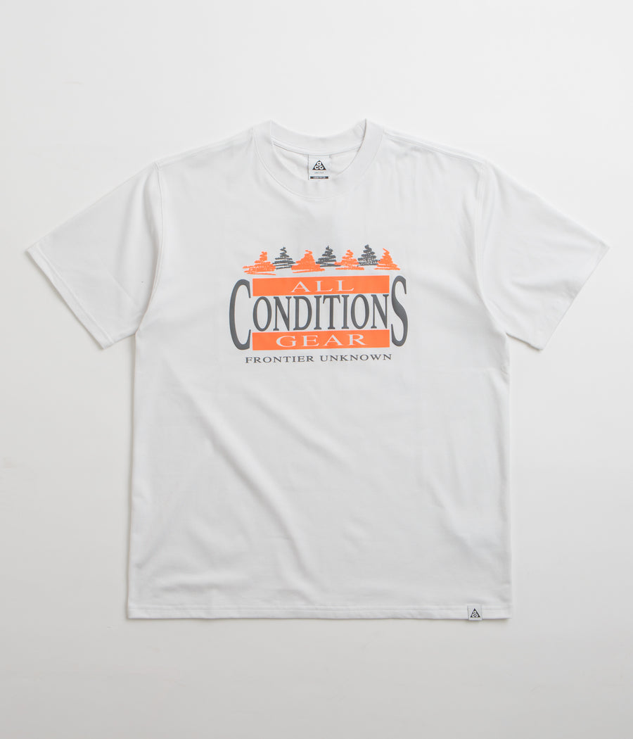 Nike ACG Frontier T-Shirt in Summit White