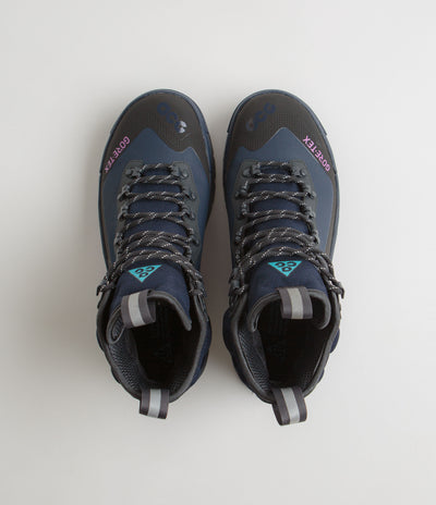 Nike ACG Gaiadome Gore-Tex Shoes - Obsidian / Teal Nebula - Anthracite
