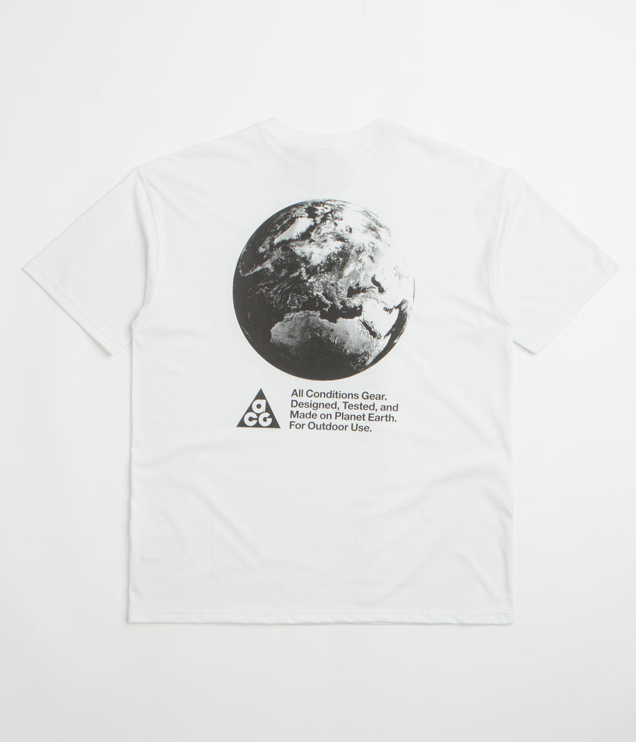 Nike ACG Globe T-Shirt - Summit White
