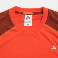 Nike ACG Goat Rocks T-Shirt in Picante Red and Cinnamon / Summit White thumbnail