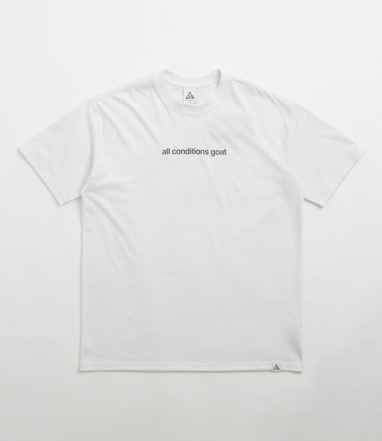 Nike ACG Goat T-Shirt - Summit White | Flatspot
