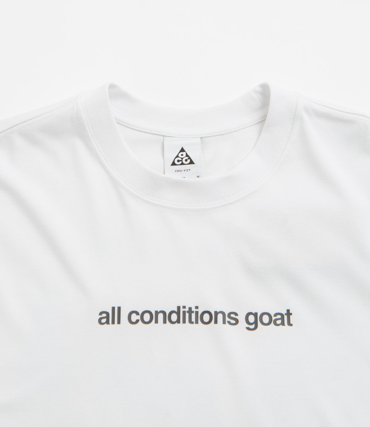 Nike ACG Goat T-Shirt - Summit White | Flatspot