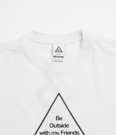 Nike ACG Hierarchy Of Needs T-Shirt - Summit White