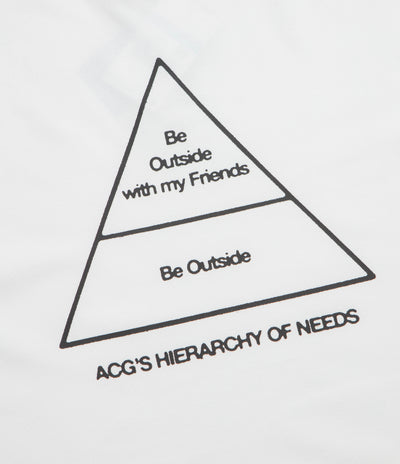 Nike ACG Hierarchy Of Needs T-Shirt - Summit White