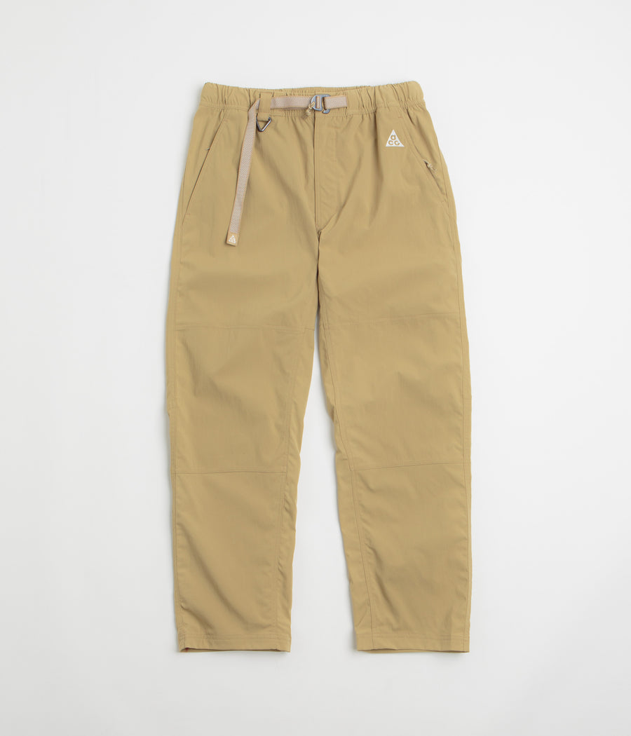 Nike ACG Hiking Pants in Parachute Beige and Summit White