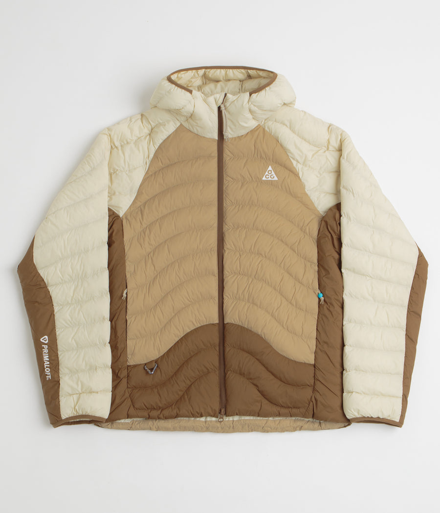 Nike ACG Lava Flow Jacket in Light Khaki and Light Khaki / Summit White