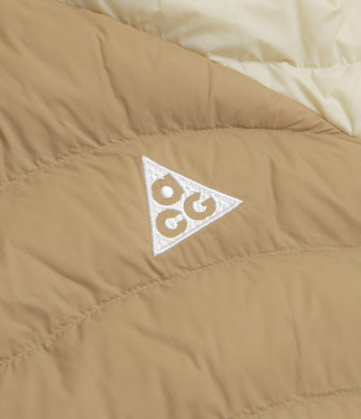 Nike ACG Lava Flow Jacket in Light Khaki and Light Khaki / Summit White
